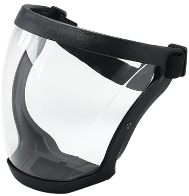 Protezione Completa Del Viso Con Protezione Completa Per Unisex E Adulti | Visiera Antiappannamento | Visiera Trasparente Super Protettiva Regolabile E Riutilizzabile | Proteziones Viso Trasparente