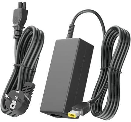 ANTWELON 65W Laptop Laddare Nätaggregat Nätadapter 20V 3,25A för Lenovo Thinkpad T470 T470S T460 E531 E440 E450 E560 E570 L470 L440 X270 X250 Ideapad 300 500 Yoga 13 11S X1