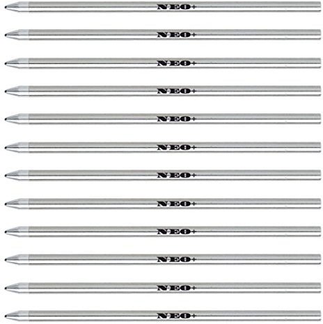 SmartPen Livescribe 3 kompatible Kugelschreiberminen, Länge 67 mm, D1. Schwarze, Blaue oder Rote Tinte. 67 mm 12 x blaue Tinte + 1 rote Tinte