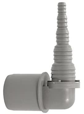 Airfit 50003SW Mamelon de tuyau coudé à 90°, Raccord Plomberie DN 32 pour tuyaux de Ø 8,5 à 26,5 mm