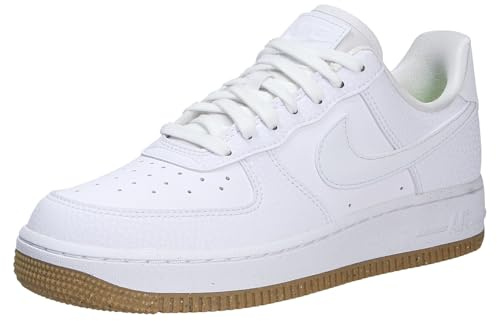 Nike FN6326-100 Nike Air Force 1 '07 Next Nature Donna, White/Football Grey-Gum Light Brown EU 37.5