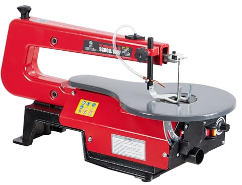 ExploreHorizon Sega a velocità variabile da 40,6 cm con tavolo reclinabile extra large, ideale per progetti di falegnameria e seghe di precisione