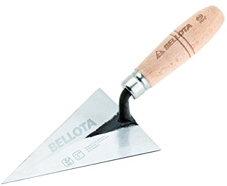 Bellota - Truelle forgée triangulaire manche en hêtre arrondi 125x70mm