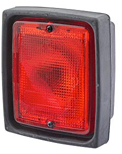 HELLA 2NE 004 432-011 Nebelschlussleuchte - Halogen - 24/12V - Anbau/Einbau - Lichtscheibenfarbe: glasklar - Stecker: Flachstecker - links/rechts