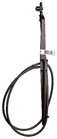 Rain Bird MSSTKTQ1S Tropfbewässerung, Mikrospray auf Einstellbarer Höhe, gesteckter Riser mit 6,35 mm Schlauch und Widerhakenkupplung, 90°-Viertelkreis-Muster, 0-3 m Sprühabstand, Schwarz