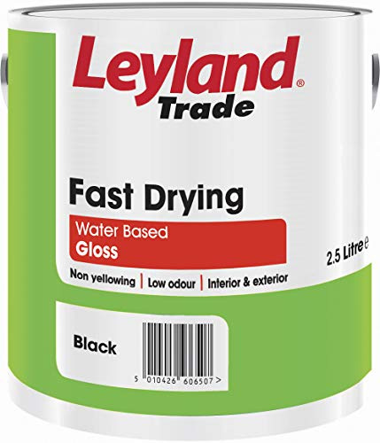 Leyland Trade Fast Drying Gloss - Black 2.5L