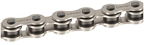 Connex Kette 1E8 E-Rad Kette kpl. vernickelte u. verstärkte Innen-und +Flicken