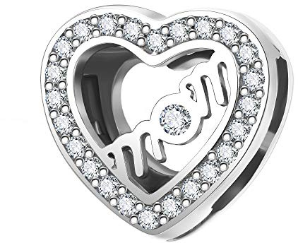 925 Sterling Silber Mom-Anhänger passend für Reflexions-Armbänder für Frauen ...