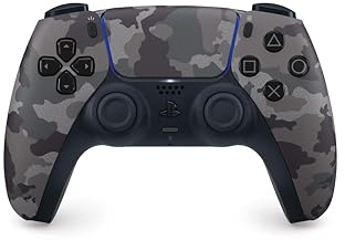 Sony Official PlayStation 5 - DualSense Wireless Controller - Gray Camouflage - US/LATAM (PS5)