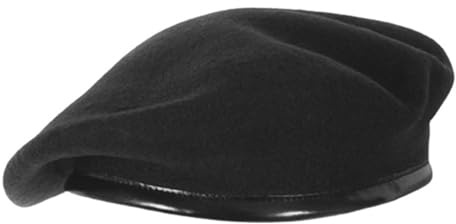 MAYMII·HOME Wool British Military Berets Hat for Women and Men, Army Green/Black/Red Army Beret