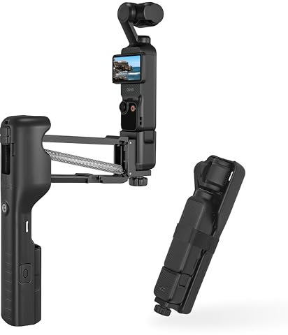 Pocket 3 Handheld Stabilizer, STARRC Mini Z-Axis Anti-Shake Maniglia Grip Holder Custodia protettiva per DJI Osmo Pocket 3 Creator Combo Accessori per fotocamera Vlog Live Shooting Video