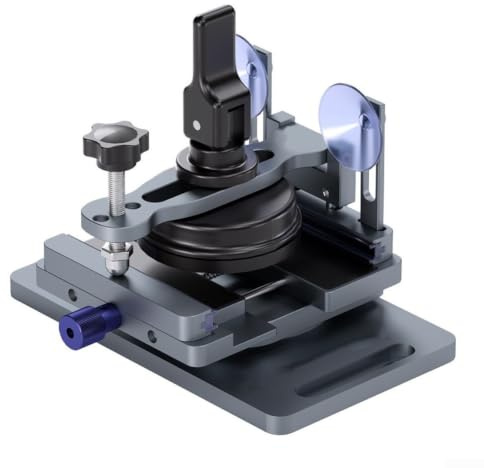 360° vridbar skärmavskiljare CP8, metallreparationsverktyg med stark sugkopp och antistatisk design för mobiltelefondisplay demontering, multifunktionell fixeringsenhet 15 x 9 x 10 cm