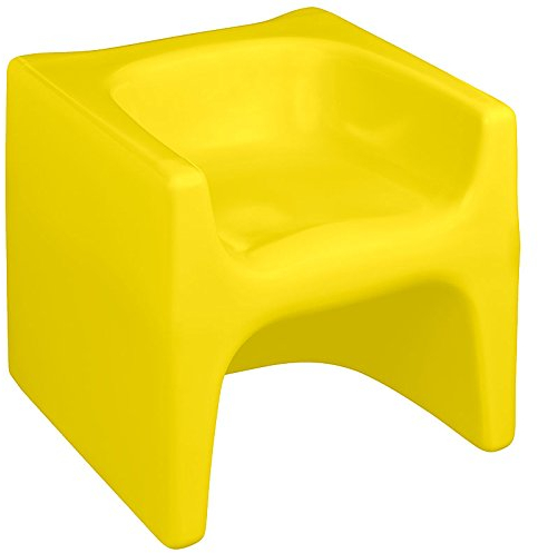 esku DADU Kinderhocker mit DREI Sitzhöhen für Innen- und Außenbereich | wetterfester Wendehocker für Kinder | kippstabil, abwaschbar, UV-stabil in vielen schönen Farben