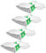 vhbw 20x Staubsaugerbeutel kompatibel mit Sebo Airbelt K1, K1 ECO 1200, K1 ECO 700, K1 Family Staubsauger - Mikrovlies, 29cm x 14cm, Weiß