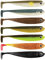 Lieblingsköder Gummifische 10cm - 7 Gummishads, Farbe Lieblingsköder:Natural Classics