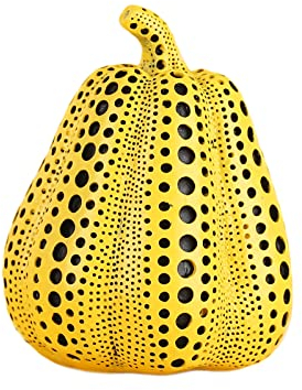 Zucca Decorativa Minimalista A Pois - Scultura Creativa Per Decorazioni Di Halloween E Autunno, Zucche Ornamentali Per Casa E Giardino