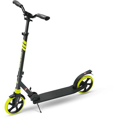 Sawyer Bikes - Patinete Ajustable con Suspensión - Niños +10 Años y Adultos (Verde)