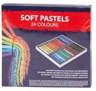 24 tizas pastel, resistentes al agua, pastel, pastel, tiza, colores pastel, tiza, para artistas, lápices y pintura
