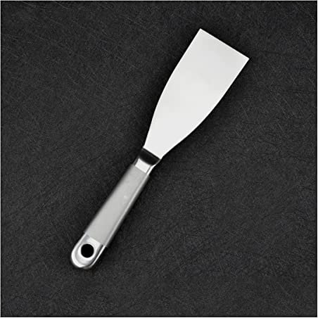 Spatola for stucco, utensile for pittori in acciaio inossidabile for incollare nastri, spatola for stucco, raschietto for carta da parati, raschiatura della vernice, stucco for cartongesso.(2inch)