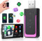 Adattatore Carplay Wireless, Euakee Mini Edizione Adattatore Wireless Automatico, Converte Cablato a Car-Play Dongle Plug per i e Android, per 800 + Veicoli