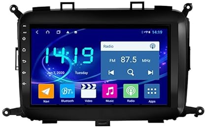 YFYANFEI Car Play Radio con Pantalla Pantalla Táctil De 9 para KIA Carens 2013-2018 con CarPlay Y Android Auto Inalámbricos con Mirror Link, Bluetooth, GPS, Navegación,4 Core WiFi 1G+16G