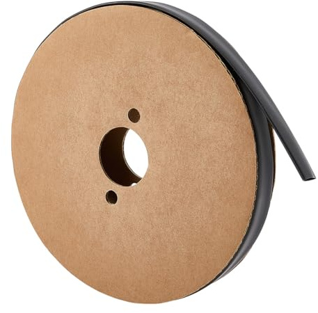 BENECREAT Guaina Termorestringente Da 21.5mm - Guaina Termorestringente Impermeabile con Rivestimento Adesivo Da 10 m, Rapporto 3:1 - Guaina Isolante per Cavi Resistente All'Usura, Antiolio - Nero