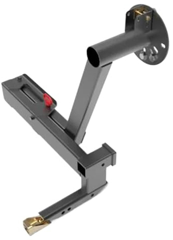 SLAHAJ Portaequipajes para Enganche de Rueda de Repuesto de 2 para vehículos Todoterreno, Compatible con la mayoría de vehículos 4x4. Soporto de Ruedas