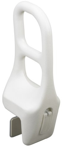 Drive Medical Bathtub Rail, Grab Bars for Bathtubs and Showers, White