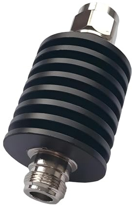 BECEN 40dB 25 Watt N 25W fast dämpare 3GHZ N-typ hane till hona RF koaxial för labb och radio
