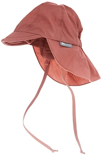 Sterntaler Mädchen Peaked Cap With Neck Protection Sonnenhut, Rosa, 49 EU