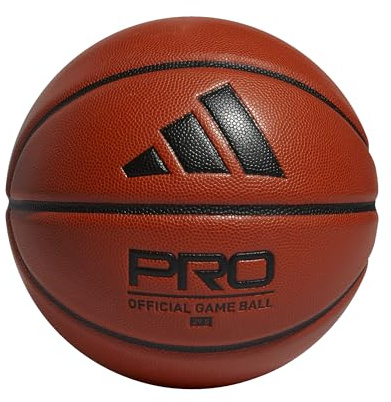 adidas Unisex-Adult Pro 3.0 Game Ball, Basketball Natural/Black, 7