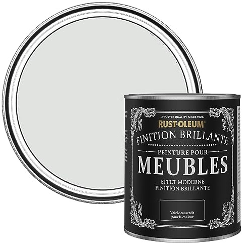 Rust-Oleum Grey Furniture & Skirting Board Paint in Gloss Finish - Library Grey 750ml