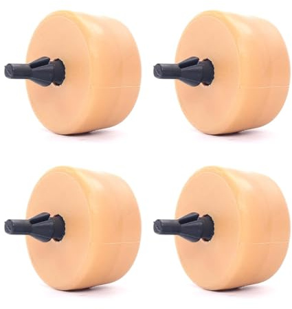 4 amortiguadores de tope para muelle de hojas, amortiguador de tope, suspensión, tope limitador de recorrido de muelle, goma amortiguador para muelle trasero de la hoja, para Caddy 2K Caddy 3