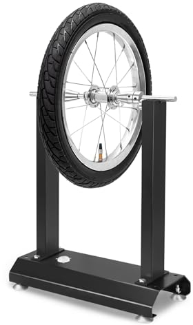 XMTTECH Motorrad Auswuchtmaschine, Auswuchtgerät für Motorradräder, Auswuchtbock Motorradreifen Felgenauswuchtmaschine, Radauswuchtmaschine mit verstellbaren Kegeln 40 x 19x 50 cm