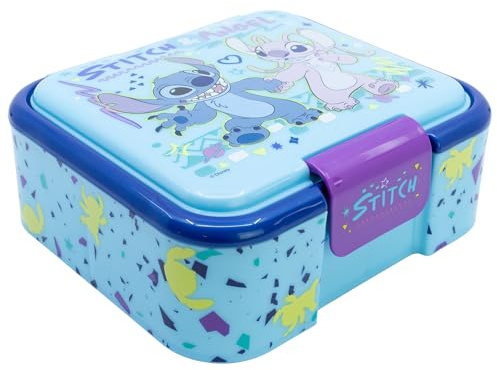 Robust multi matlåda för barn med 3 fack från Stitch