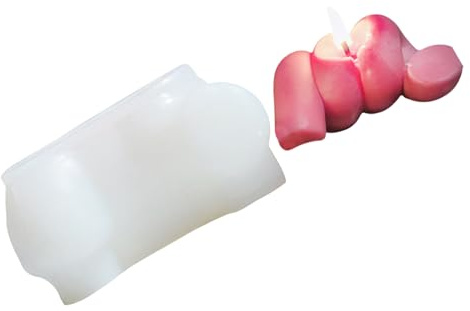 Moldes de silicona de cordón trenzado para jabón de resina epoxi, fondant, chocolate, para tartas de caramelos, moldes hechos a mano