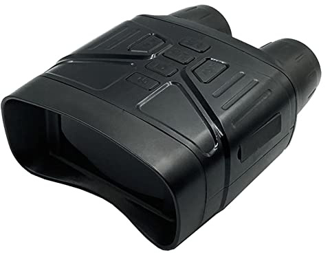 Gafas de visión Nocturna Telescopio infrarrojo NV4000 de 3 Pulgadas, binoculares 4K, Zoom 5X, miras de cámara térmica for, exploración al Aire Libre, visión Diurna y Nocturna para Caza, Acampada y OB