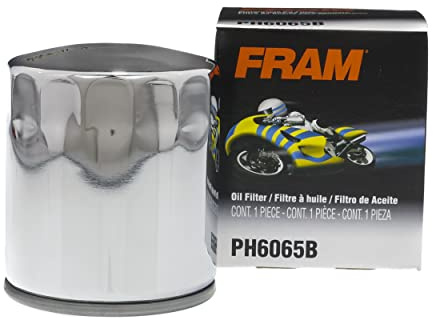 FRAM Extra Guard PH6065B Replacement Oil Filter, Fits Select Harley Davidson Motorcycles