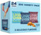 LOVE CORN Variety Pack (8x Sea Salt, 8x BBQ, 8x Salt & Vinegar) – Healthy Snacks Ideal for Gluten Free & Vegan Diets – Low Sugar Alternative for Crisps, Mixed Nuts & Pretzels – Perfect To Graze On