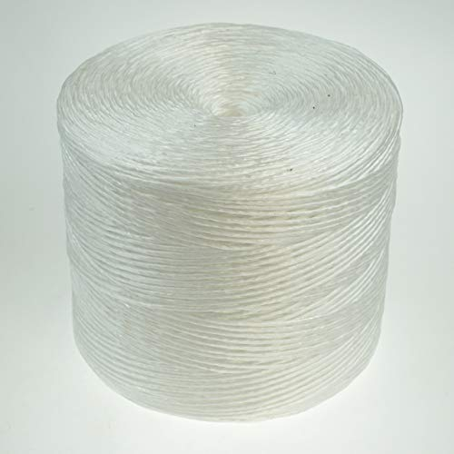 POKM Toolsmarket GmbH Gartenschnur 500m 2mm Polypropylen UV-beständig Weiß