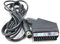 SHOTAY Cable, 1.8m RGB/RGBS SCART Cable Adaptador OFC para Consola de Juegos Sega MD2 Cable Scart RGB 9 Pines V Pin/C Pin Negro