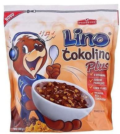 Lino Cokolino (Plus porridge di cereali, 2x400g)