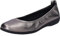 Josef Seibel Damen Klassische Ballerinas Fenja 01,Weite G (Normal),Sommerschuhe,Ballerina-Schuhe,Ballett-Schuhe,flach,Basalt,37 EU