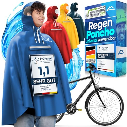 Nextcover regnponcho cykel