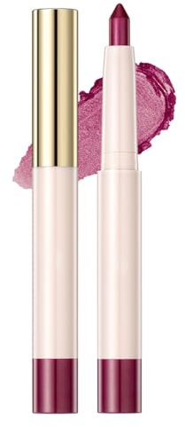 NAOLVE Lidschatten Stift Wasserdicht, Glänzender Perlglanz Lidschatten-Stift, Langanhaltend Smooth Nicht Blühend Eyeshadow Stick, Creme Lidschattenstift, Erstellen Sie Glitzerndes Augen Make Up (5#)