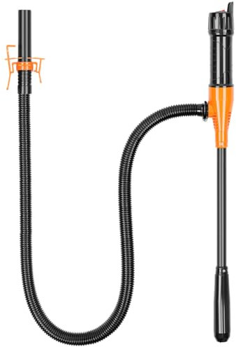 Elektrische Transferpumpe, Benzinpumpe für Kanister, Batteriebetriebene Flüssigkeitstransferpumpe, für Kanister mit Automatische Absaugung, Benzinpumpe Gas 2.6 GPM, für Heizöl Wasser Gas