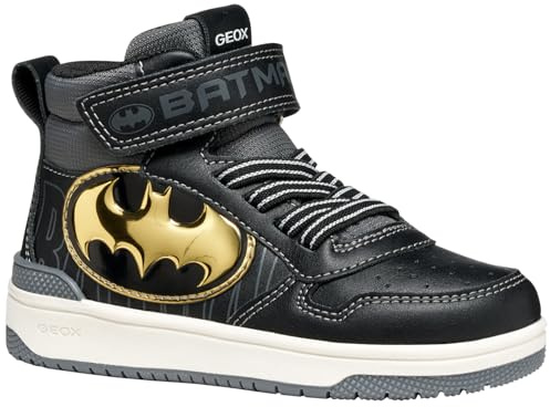 Geox JUNIOR J WASHIBA Boy Sneakers Black/Gold 34_EU