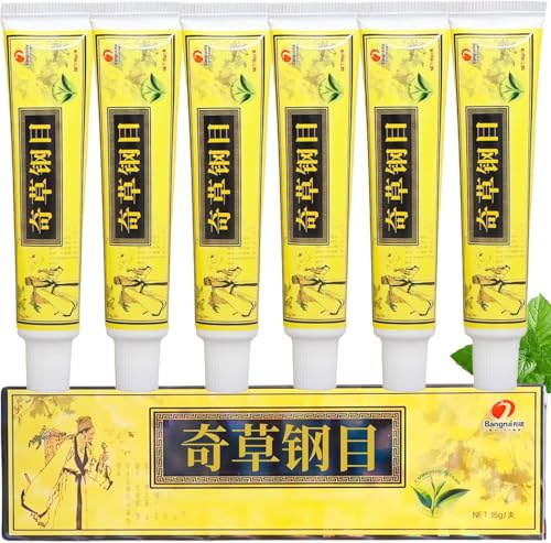 (Effective and Safe) 6 Pack Natural Herbal Moisturisers, Skin Treatment Cream for Body and Face, Hydrating & Nourishing Skincare Cream for Skin Relief for All Skin Types (90g)