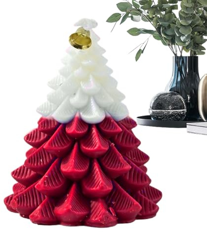 Velas aromáticas de Navidad, decoración con tiempo de combustión prolongado, velas para el hogar perfumadas | para Halloween, cumpleaños, festividades, bodas, ambiente de otoño e invierno