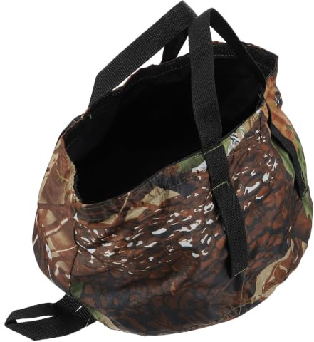 YARNOW Bassine de Camping Pliable en Polyester Étanche, Facile à Transporter, pour Randonnée et Sorties en Famille ou Entre Amis